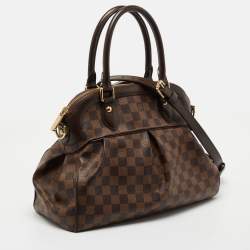 Pre Owned Louis Vuitton Damier Ebene Canvas Trevi PM Bag