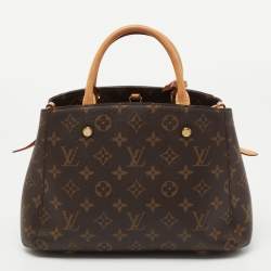 Pre Owned Louis Vuitton Monogram Canvas Montaigne BB Bag