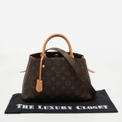 Pre Owned Louis Vuitton Monogram Canvas Montaigne BB Bag