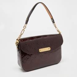 Pre Owned Louis Vuitton Amarante Monogram Vernis Rodeo Drive Bag