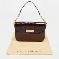 Pre Owned Louis Vuitton Amarante Monogram Vernis Rodeo Drive Bag