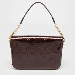 Pre Owned Louis Vuitton Amarante Monogram Vernis Rodeo Drive Bag