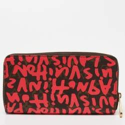 Pre Owned محفظة لوي فيتون غرافيتي ستيفين سبراوز خضراء إصدار محدود