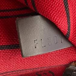 Louis Vuitton Damier Ebene Canvas Neverfull GM Bag