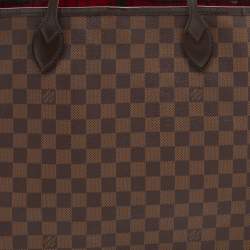Louis Vuitton Damier Ebene Canvas Neverfull GM Bag
