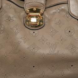 Louis Vuitton Taupe Monogram Mahina Leather Cirrus PM Bag