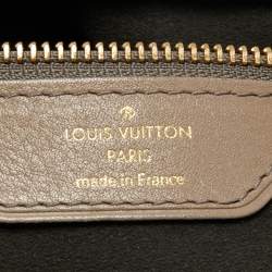 Louis Vuitton Taupe Monogram Mahina Leather Cirrus PM Bag