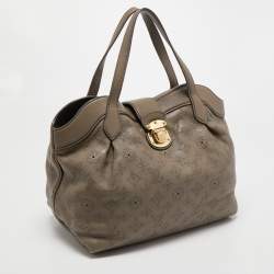 Louis Vuitton Taupe Monogram Mahina Leather Cirrus PM Bag