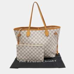 Louis Vuitton Damier Azur Canvas Neverfull MM Bag