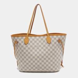 Louis Vuitton Damier Azur Canvas Neverfull MM Bag