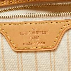 Louis Vuitton Damier Azur Canvas Neverfull MM Bag