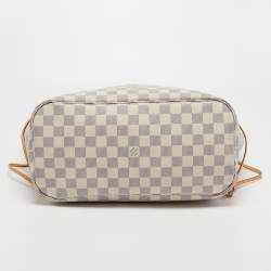 Louis Vuitton Damier Azur Canvas Neverfull MM Bag