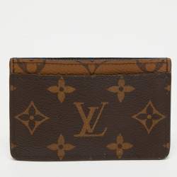 Louis Vuitton Monogram Reverse Canvas Card Holder