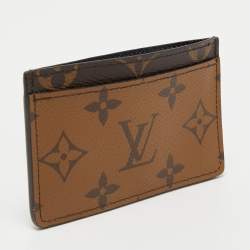 Louis Vuitton Monogram Reverse Canvas Card Holder