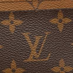Louis Vuitton Monogram Reverse Canvas Card Holder