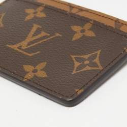 Louis Vuitton Monogram Reverse Canvas Card Holder