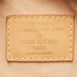 Pre Owned Louis Vuitton Peche Monogram Canvas and Leather Limited Edition Eden Speedy 30 Bag