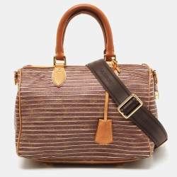 Louis Vuitton Speedy Bandouliere 20 Metallic in Coated Canvas with  Gold-tone - US