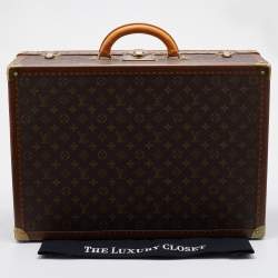 Louis Vuitton Monogram Canvas Alzer 55 Luggage Trunk