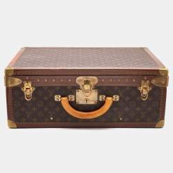 Louis Vuitton Monogram Canvas Alzer 55 Luggage Trunk