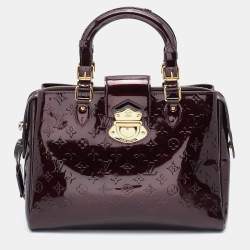 Louis Vuitton Amarante Monogram Vernis Bellevue GM Bag - Yoogi's Closet