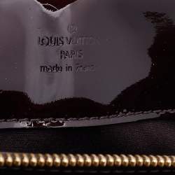 Pre Owned Louis Vuitton Amarante Monogram Vernis Melrose Avenue Bag