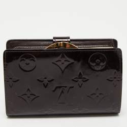مملوكة مسبقًا Louis Vuitton Amarante Monogram Vernis Leather French Purse Wallet