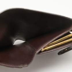 مملوكة مسبقًا Louis Vuitton Amarante Monogram Vernis Leather French Purse Wallet