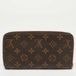 Louis Vuitton Monogram Canvas Zippy Wallet