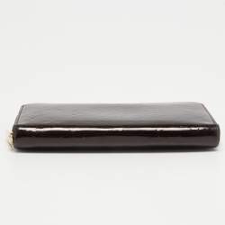 Louis Vuitton Amarante Monogram Vernis Zippy Wallet  