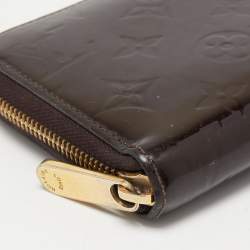 Louis Vuitton Amarante Monogram Vernis Zippy Wallet  