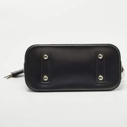 Pre Owned Louis Vuitton Anthracite Nacre Epi Leather Alma BB Bag