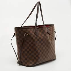 Louis Vuitton Damier Ebene Canvas Neverfull MM Bag