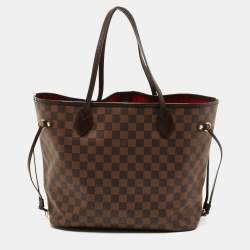 Louis Vuitton Damier Ebene Canvas Neverfull MM Bag