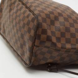 Louis Vuitton Damier Ebene Canvas Neverfull MM Bag