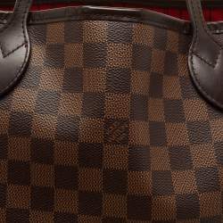 Louis Vuitton Damier Ebene Canvas Neverfull MM Bag