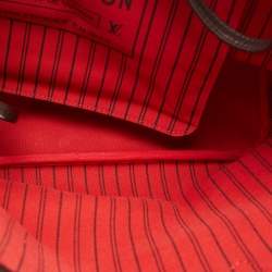 Louis Vuitton Damier Ebene Canvas Neverfull MM Bag