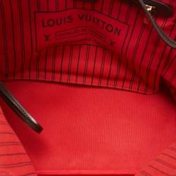 Louis Vuitton Damier Ebene Canvas Neverfull MM Bag