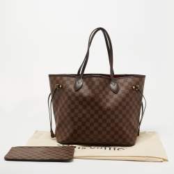 Louis Vuitton Damier Ebene Canvas Neverfull MM Bag