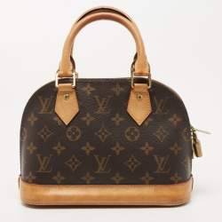 Pre Owned Louis Vuitton Monogram Canvas Alma BB Bag