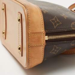 Pre Owned Louis Vuitton Monogram Canvas Alma BB Bag