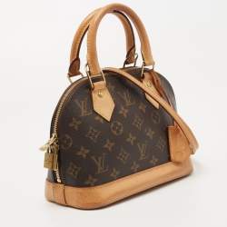 Pre Owned Louis Vuitton Monogram Canvas Alma BB Bag