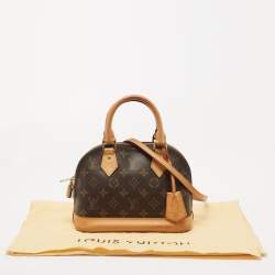 Pre Owned Louis Vuitton Monogram Canvas Alma BB Bag