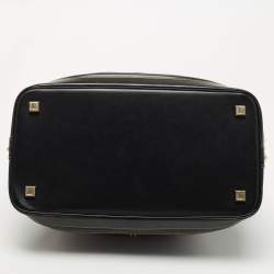 مملوكة مسبقًا Louis Vuitton Black Suhali Leather Lockit MM Bag 