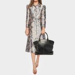 مملوكة مسبقًا Louis Vuitton Black Suhali Leather Lockit MM Bag 