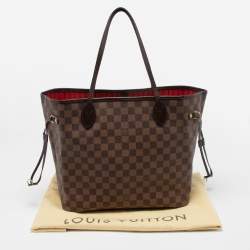 Pre Owned Louis Vuitton Damier Ebene Canvas Neverfull MM Bag