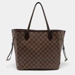 Pre Owned Louis Vuitton Damier Ebene Canvas Neverfull MM Bag