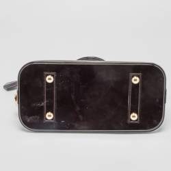 Pre Owned Louis Vuitton Amarante Monogram Vernis Leather Alma PM Bag