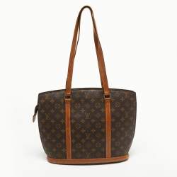 Pre Owned Louis Vuitton Monogram Canvas and Leather Babylone Bag
