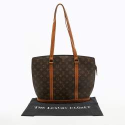 Pre Owned Louis Vuitton Monogram Canvas and Leather Babylone Bag